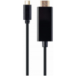 Купити Кабель Cablexpert 4K 30Hz Type-C - HDMI 2m Black (A-CM-HDMIM-01)