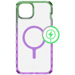 Купити Чохол iTSkins iPhone 15 Supreme R Prism with MagSafe Light green and Light Purple (AP5N-SUPMA-LGLP)