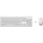 Купити Комплект клавіатура+миша HP 230 Wireless White (3L1F0AA)