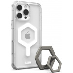 Купити Чохол UAG Apple iPhone 16 Pro Max Plyo MagSafe Ice White plus Titanium Ring (1144811BV01)